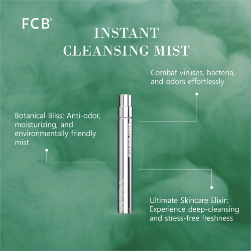 Instant Cleansing Mist With Cedar Leaf Essentil Oil 10mlx2